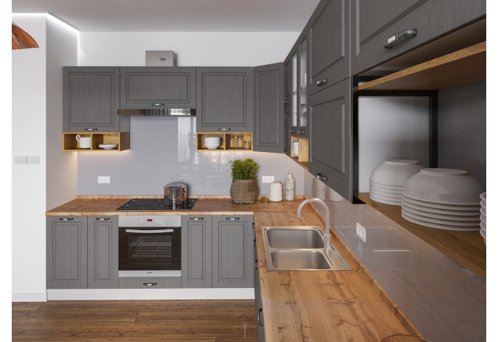 Кухня "Капри" МДФ Композиция-2 в Луганске