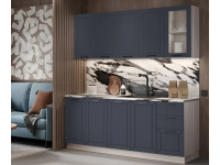 Кухня "Глэдис" МДФ Маренго 1.6м. в Луганске