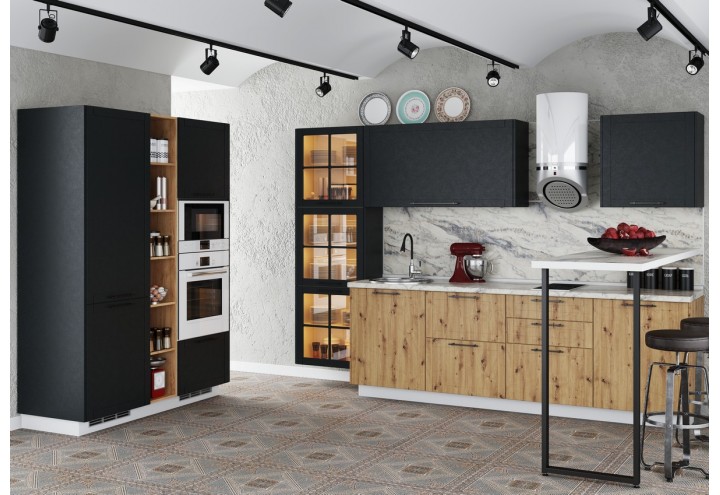 Кухня "Loft" МДФ Композиция-5 в Луганске Кухня "Loft" МДФ Композиция-5 в Луганске