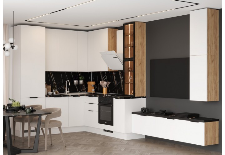 Кухня "YourHouse" МДФ Композиция-3 в Луганске Кухня "YourHouse" МДФ Композиция-3 в Луганске